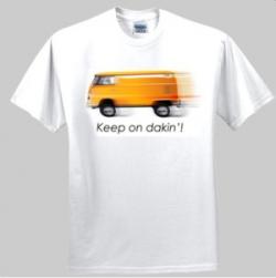 Keep on dakin'! VW Kombi Design - Men's 'Gildan' Slim T-Shirt